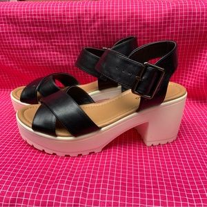 Call It Spring Platform Heel Sandals